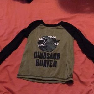 Cute dinosaur hunter shirt